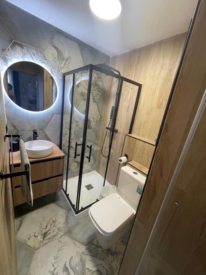 阿尔姆尼卡Balcon Playa Y Parking Puerta Mar Pondos公寓 外观 照片
